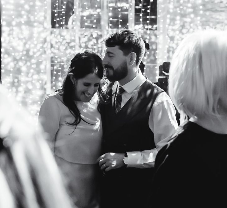 Bride and groom at London wedding