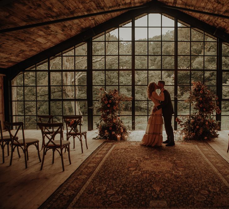 The Hidden River Cabin wedding venue in the Lake District 