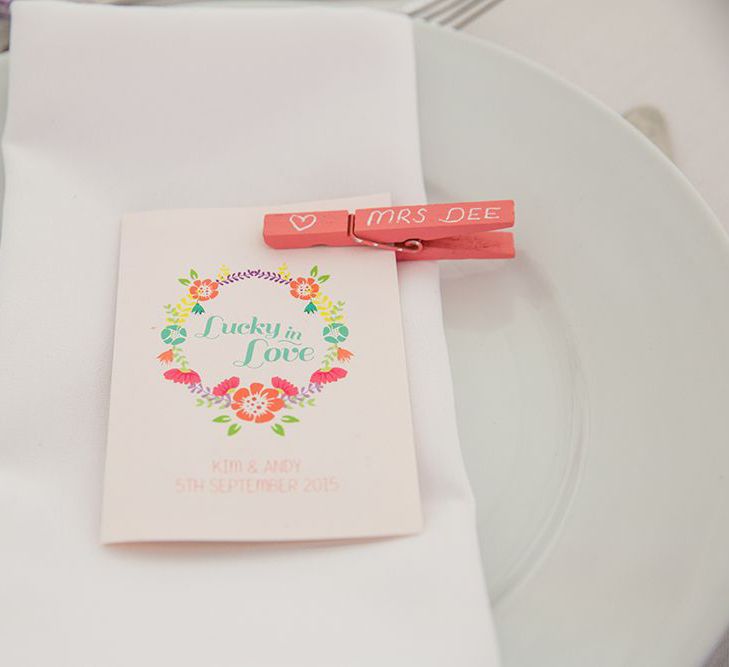 Handmade DIY wedding stationery for budget wedding