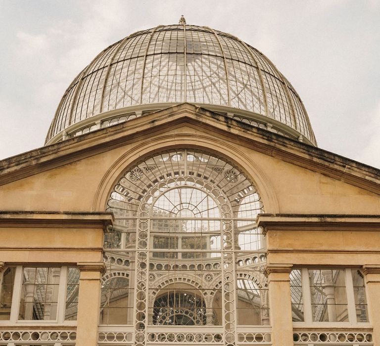 Syon Park wedding venue with stunning glass house 