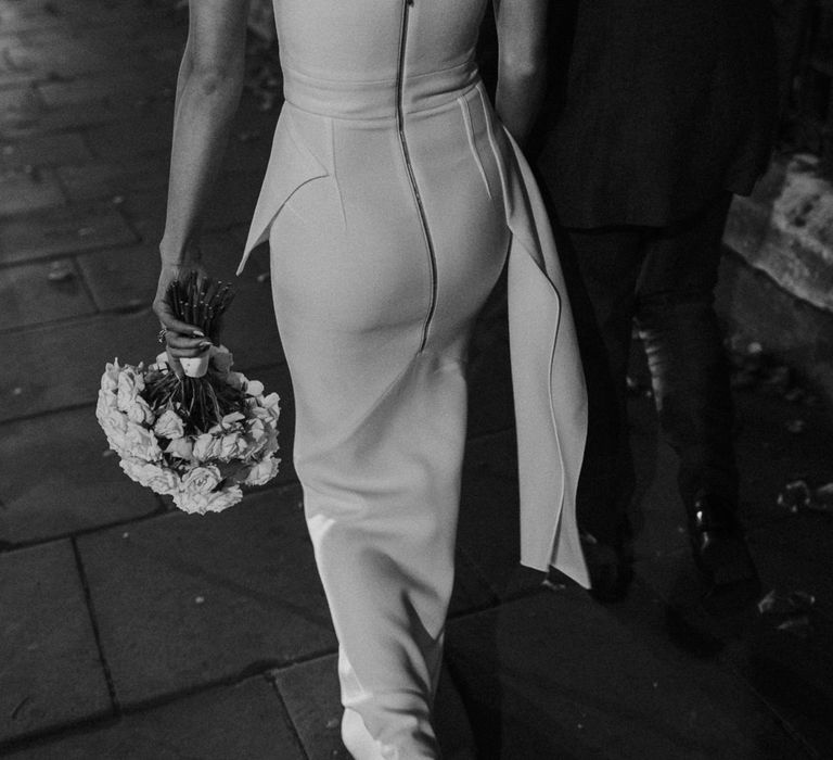 Roland Mouret dress for London wedding