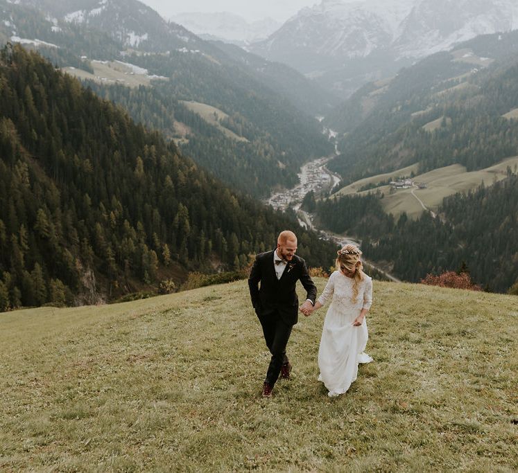 Dolomites elopement photography 