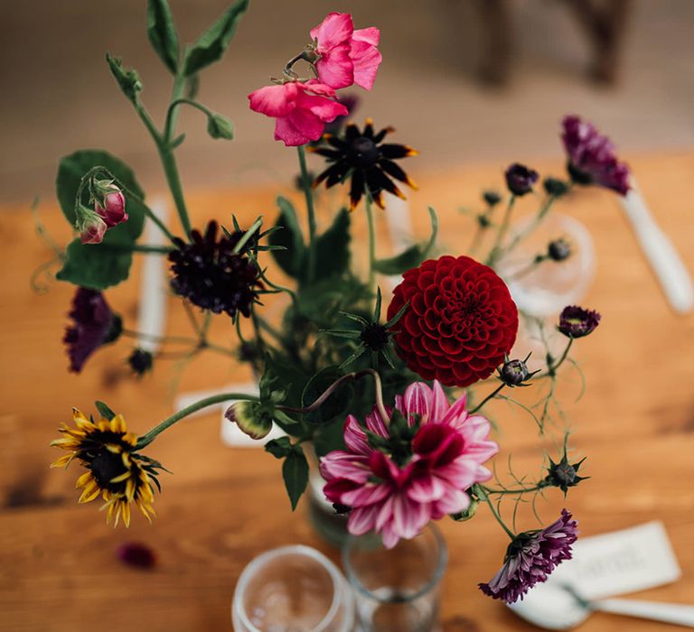 Colourful floral bouquet