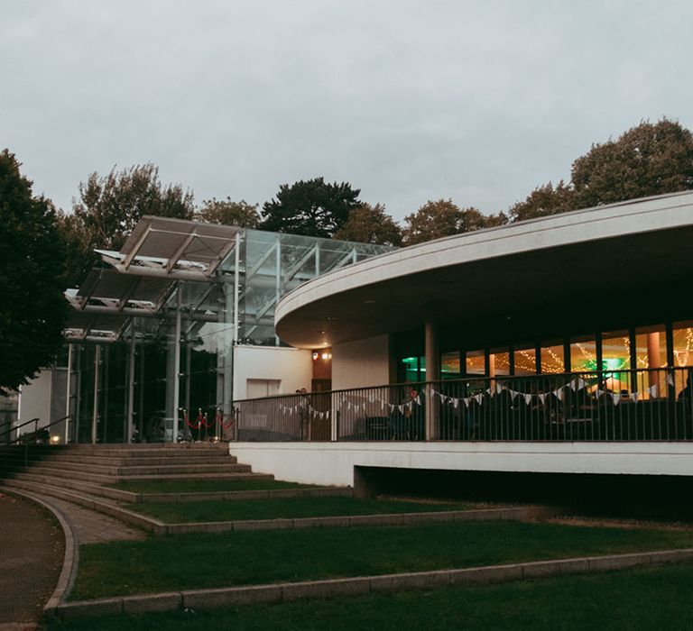 The Riverside Glass House wedding venue in Warwickshire 