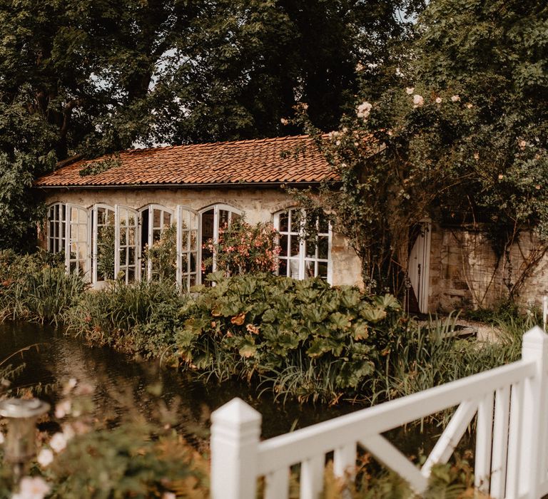 Orangery in grounds of Schloss von Hammerstein, Apelern, Germany