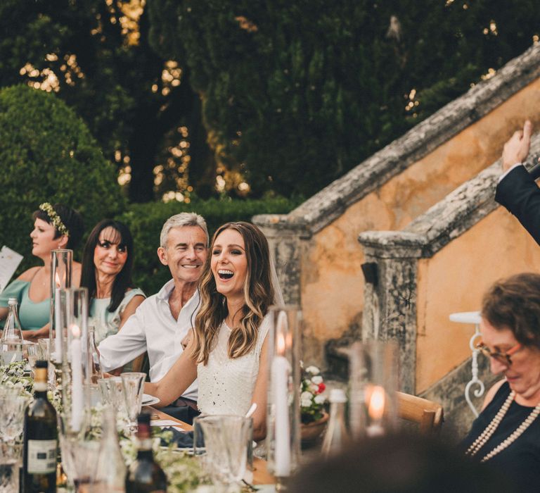 Outdoor Tuscany Italy Wedding