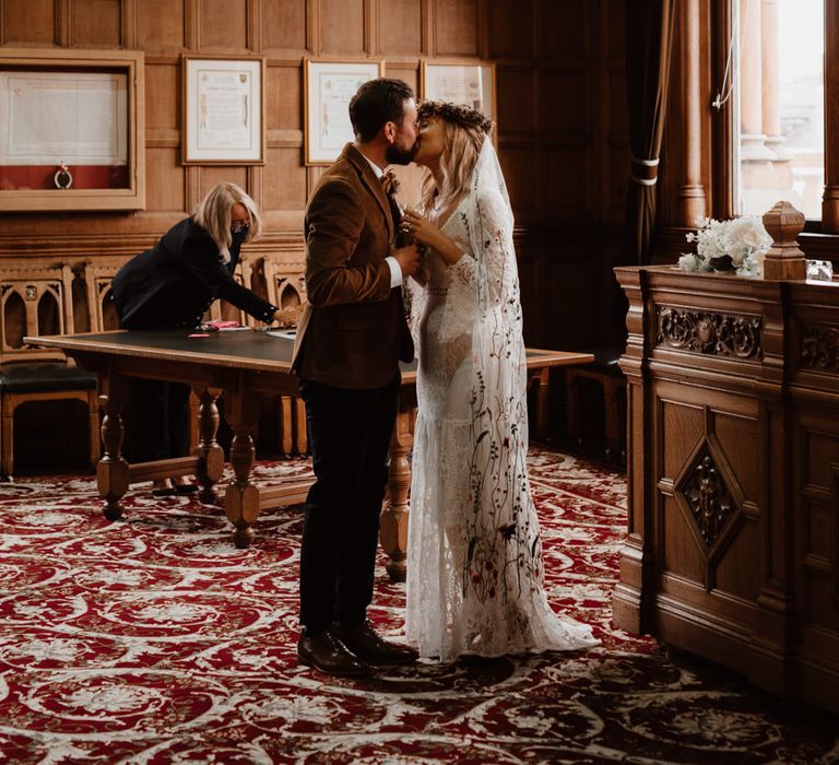 Chester Town Hall micro wedding