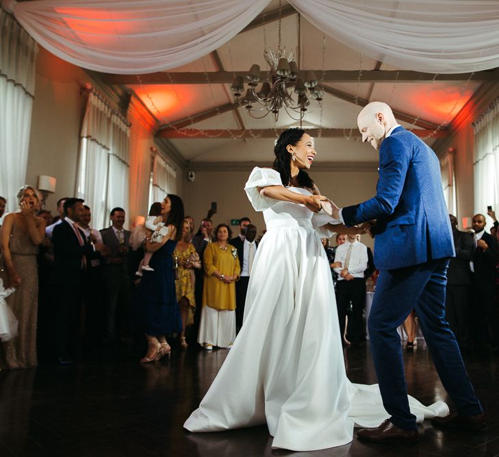 First dance at Morden Hall wedding 