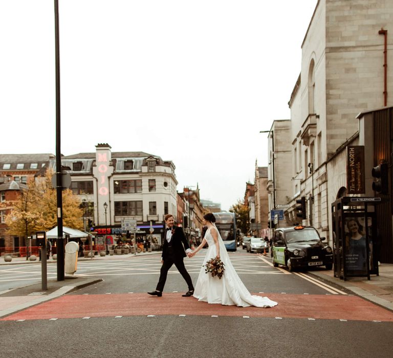 Manchester street wedding photography