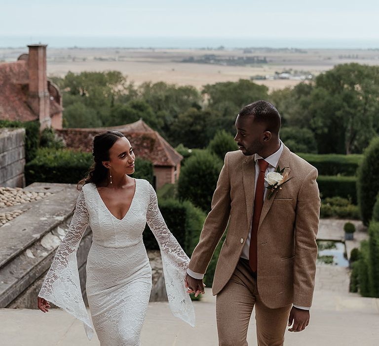 Safari Port Lympne Wildlife Park wedding venue with stunning views 