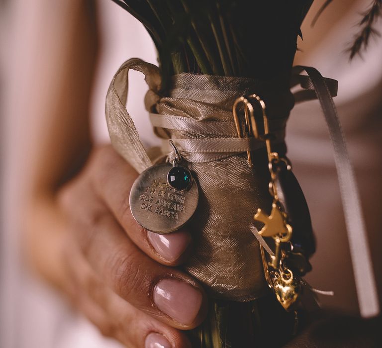 Wedding bouquet charms 