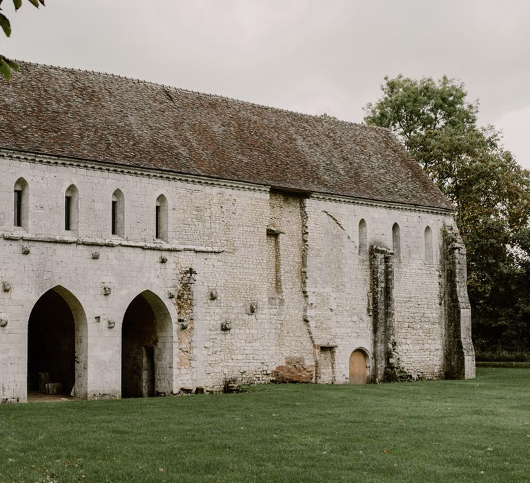 French abbey by Anne Letournel