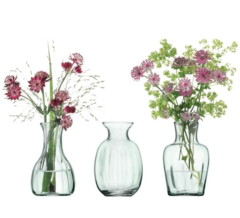 LSA International Mia Mini Vase Trio