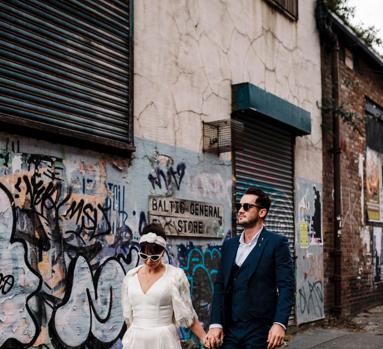 Urban wedding portraits by Amy Faith Photography