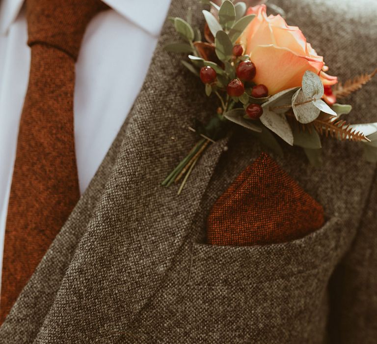 groom buttonhole