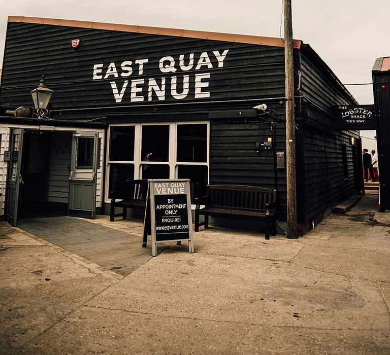 East Quay Whitstable coastal wedding venue 