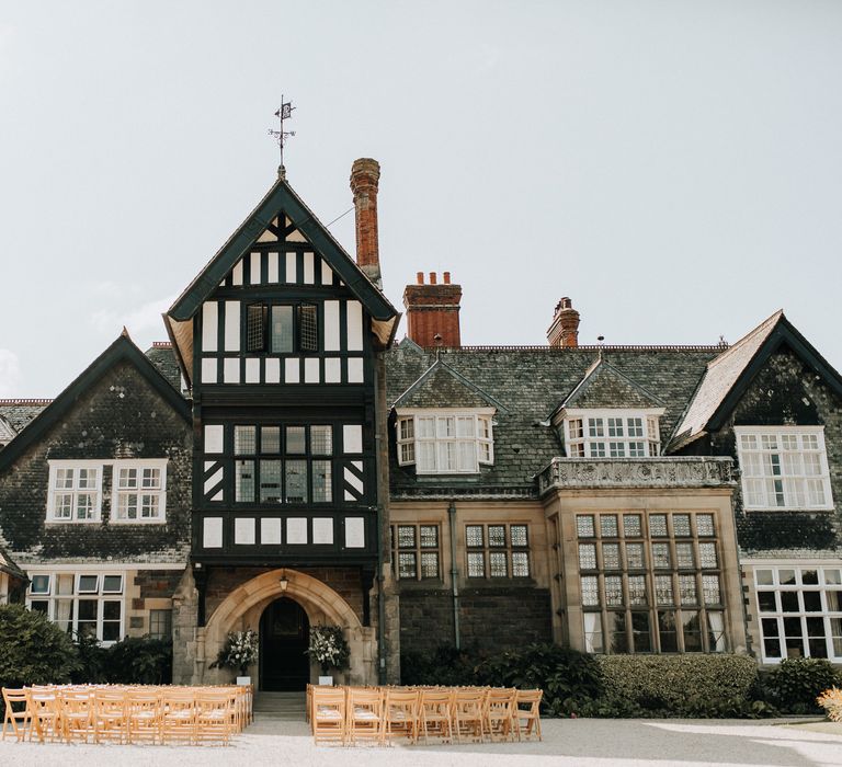 Plas Dinam country house in Wales