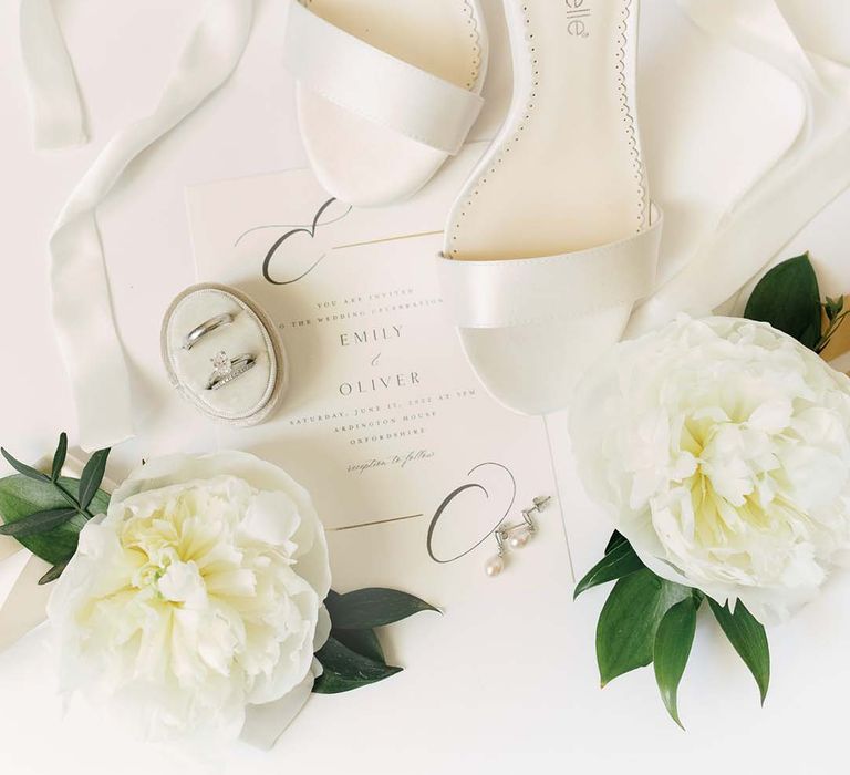 Bella Belle strappy wedding shoes 