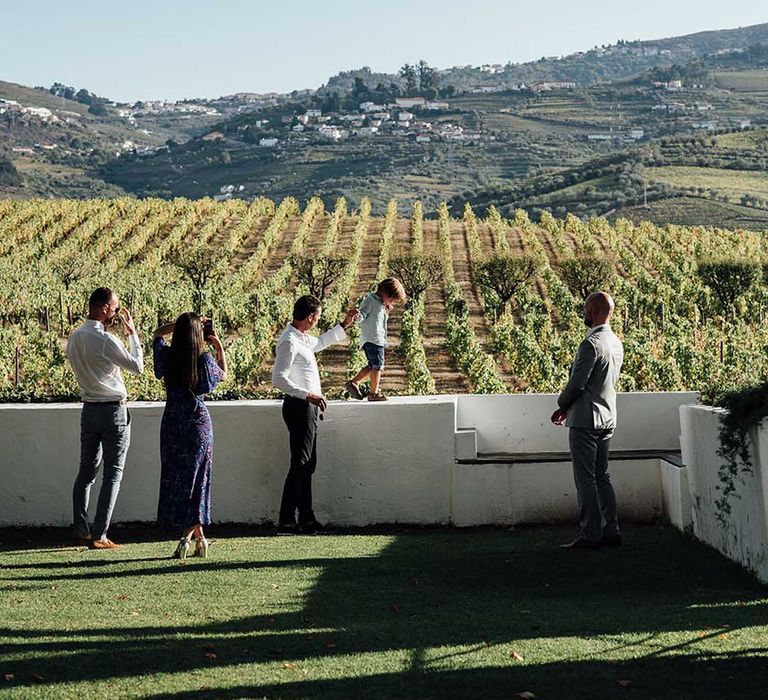 Views at Porto Vineyards wedding venue in Portugal 