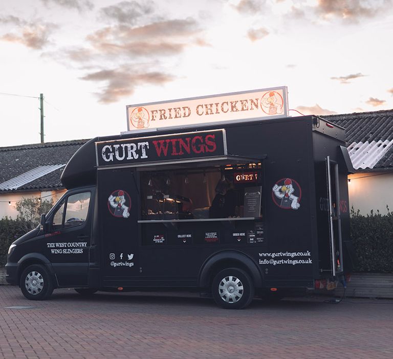 Gurt Wings chicken wings wedding food truck