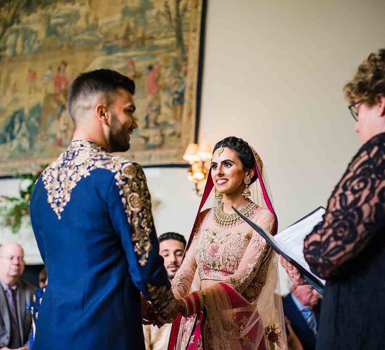 Hindu fusion wedding at Elmore Court