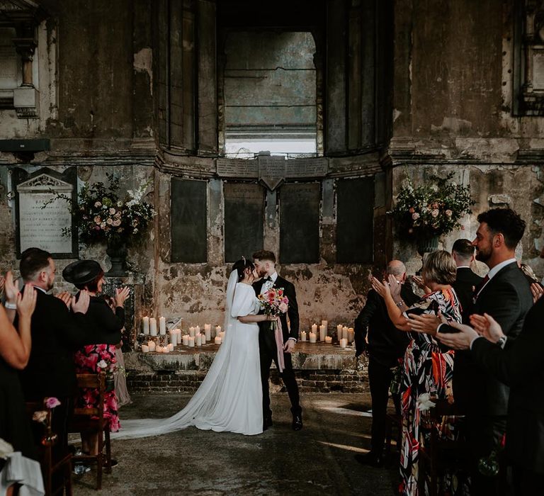 The Asylum Chapel wedding ceremony in London 