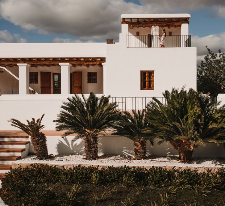 Bride on a Villa in Ibiza 