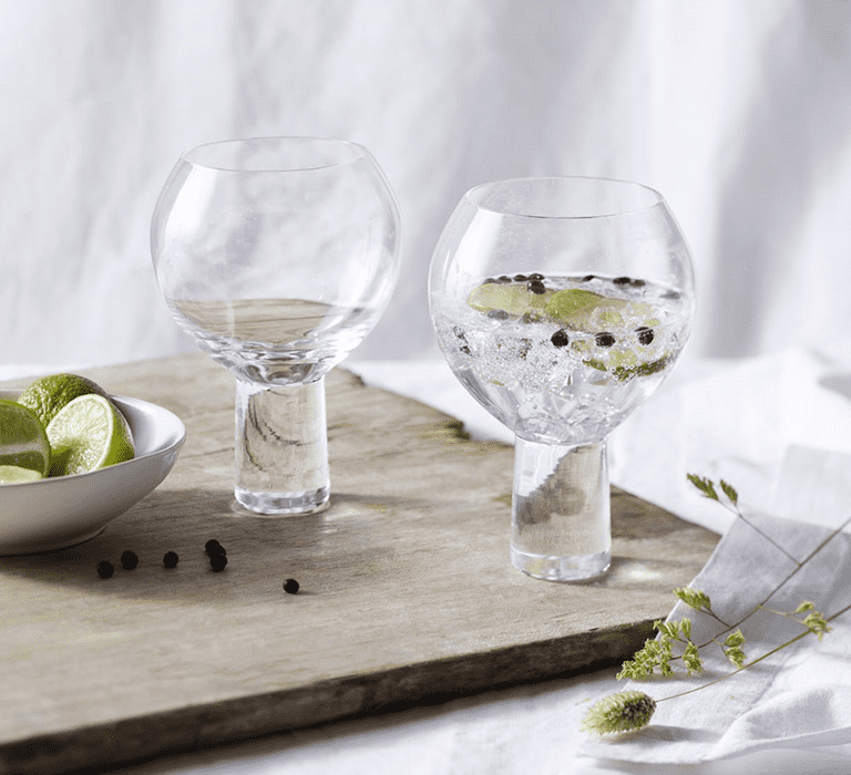 The White Company Halden Set Of 2 Gin Glasses