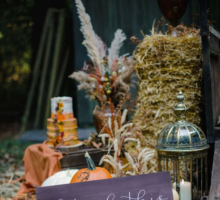 Hand made wood calligraphy signage with "let's do this forever" written on it 