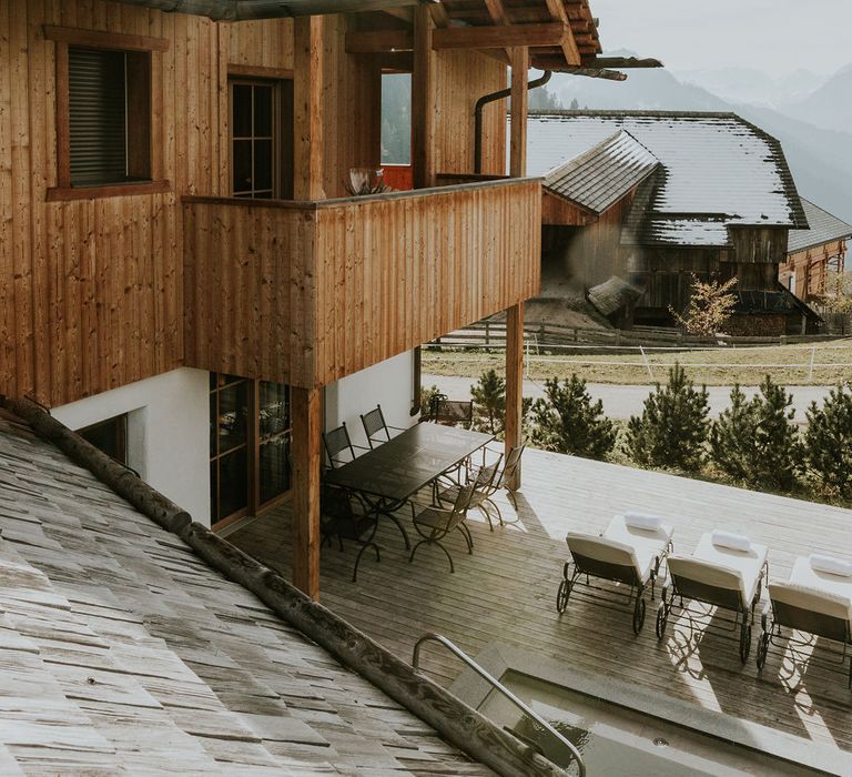 Chalet Pia Luxury Chalet for intimate Dolomites wedding 