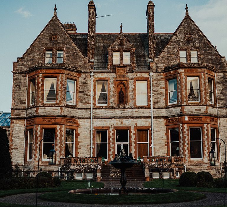 Castle Leslie Estate wedding venue for LGBTQI+ winter wedding 