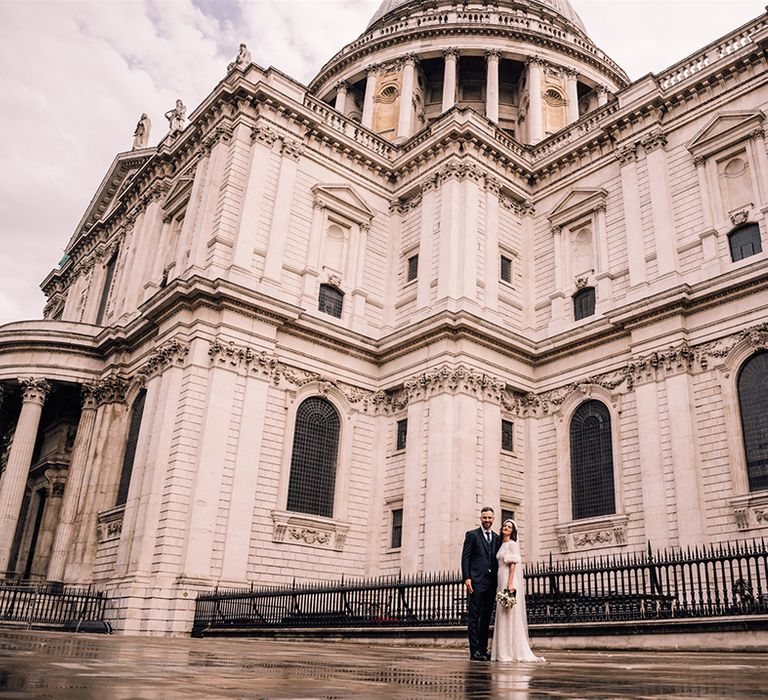 St. Paul's Cathedral in London wedding 