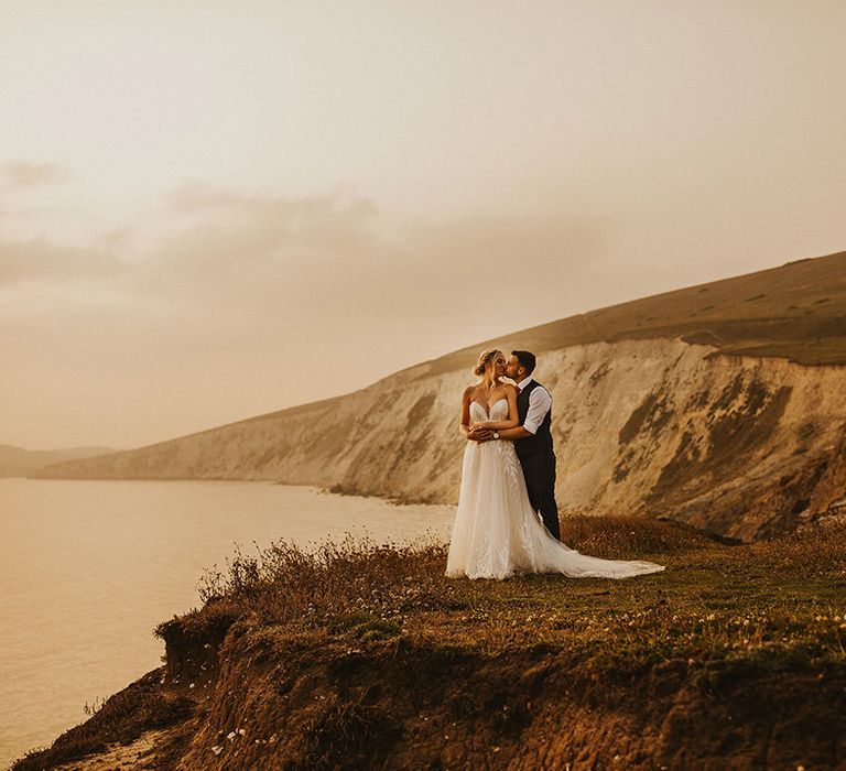 Coastal wedding on the Isle of Wight