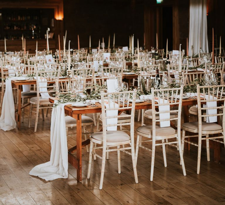 Gillyflower wedding reception room at Elmore Court 