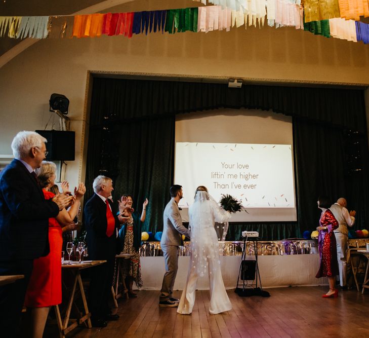 Humanist wedding ceremony with Motown hits sing-a-long 