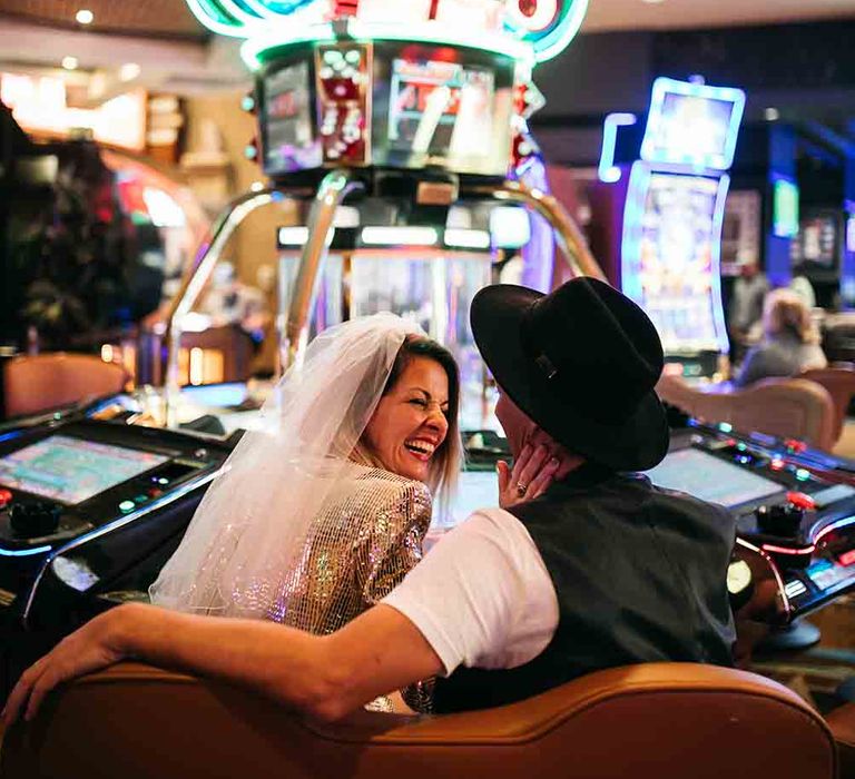 Little White Wedding Chapel elopement in Las Vegas