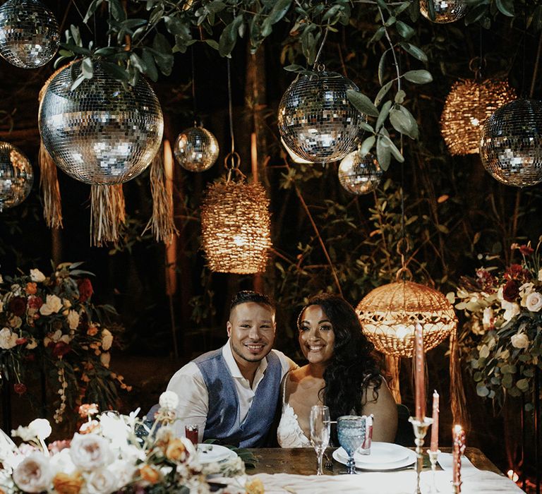 Bride and groom after their traditional Mayan wedding ceremony