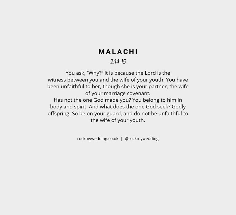 Malachi 2:14-15