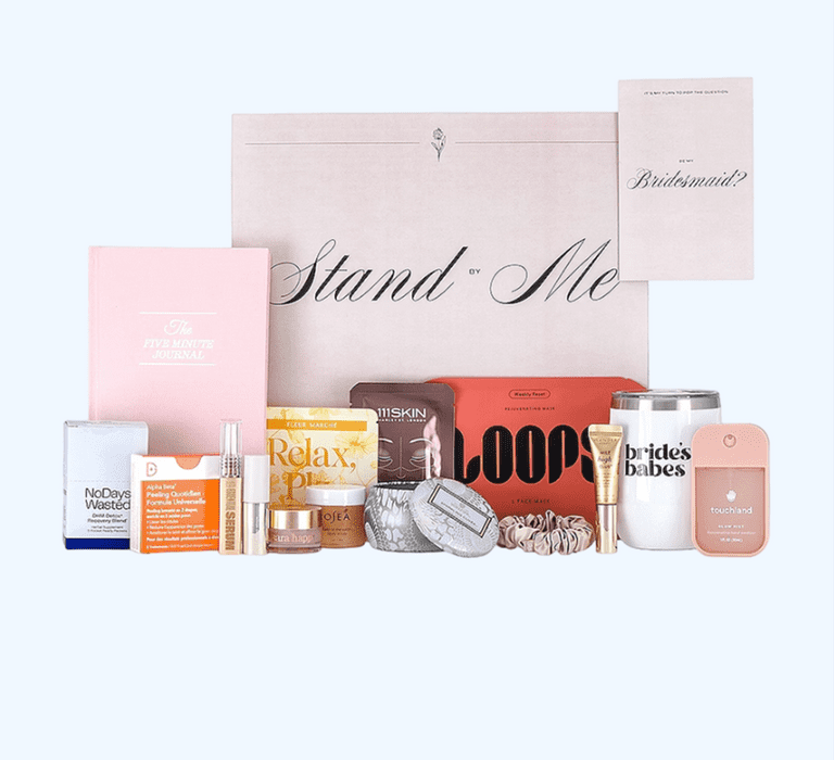 Bridesmaid beauty gift box 