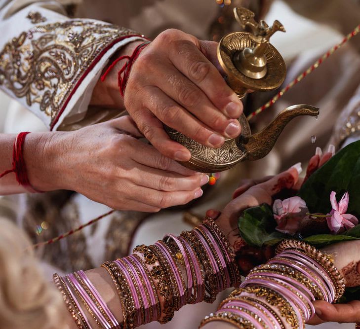 Hindu wedding ceremony at The Lost Orangery