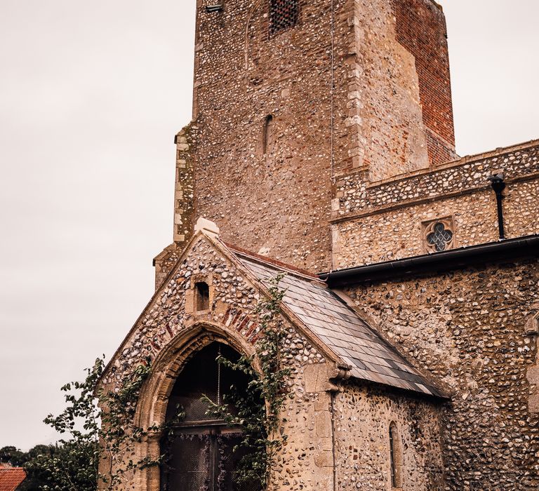 Church wedding ceremony in Norfolk