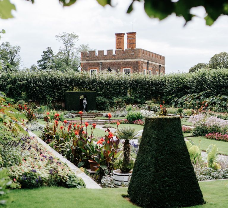 Hampton Court palace in London