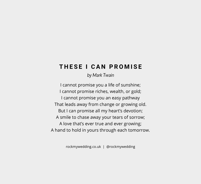 these i can promise mark twain