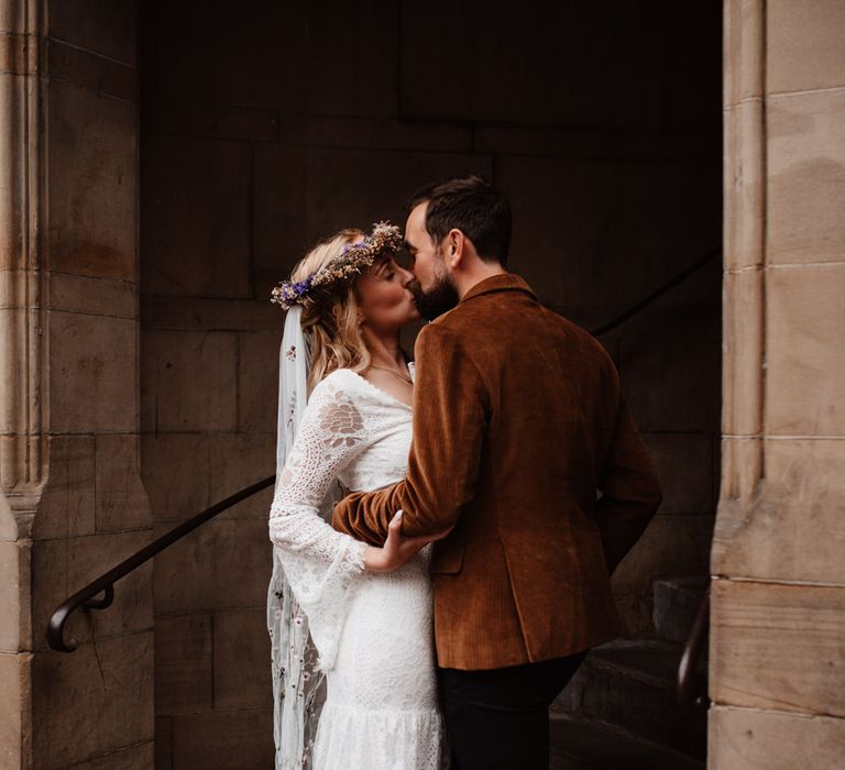 Intimate wedding portraits by Taylor-Hughes Photography