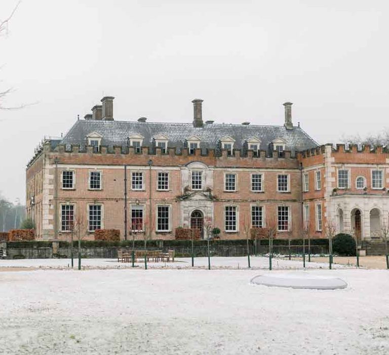 Exterior of St Giles House - country house wedding venue Dorset 