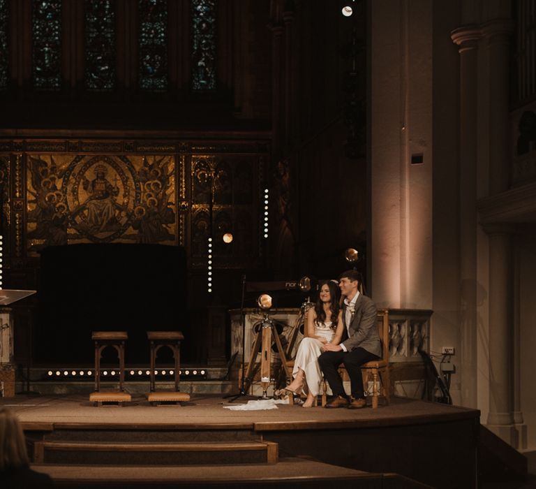 Holy Trinity Brompton Church wedding ceremony 