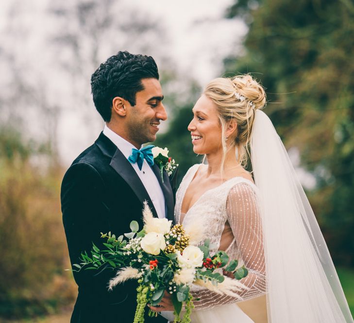 Bride and groom portrait by Rob Tarren Photography 