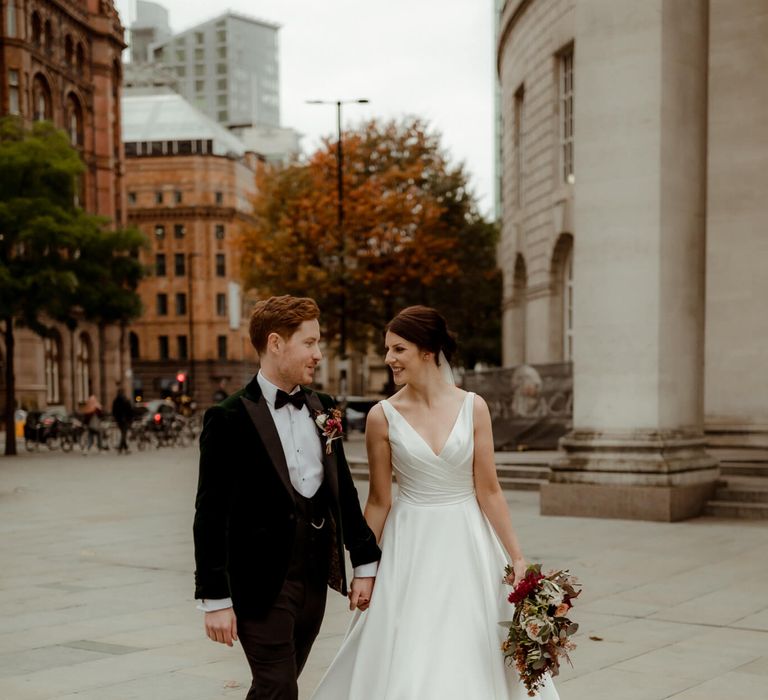 Bride and groom photography for Manchester wedding