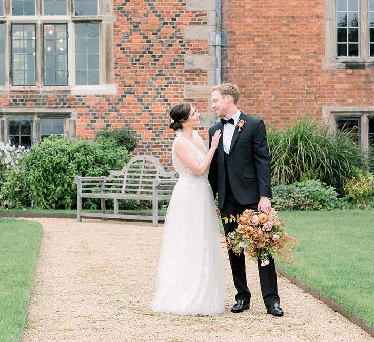 Classic black-tie wedding inspiration at Dorfold Hall in Cheshire