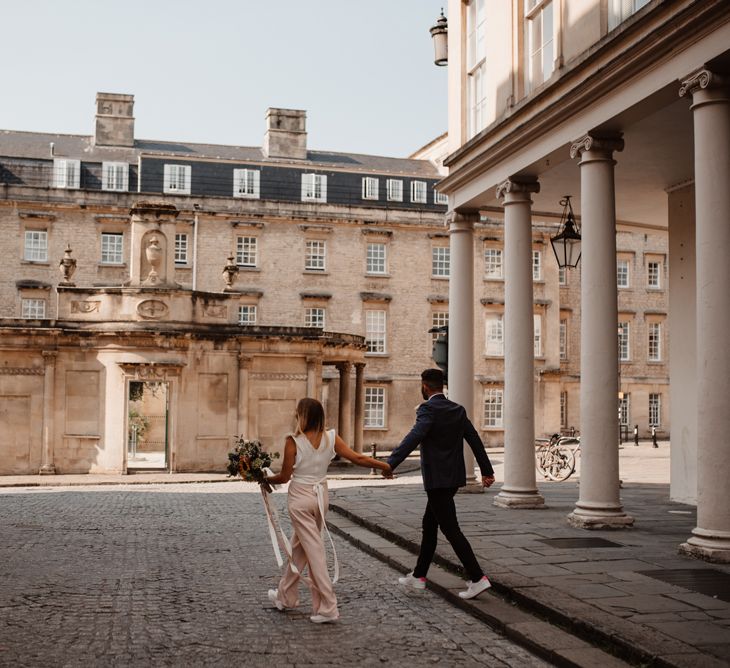 Historic city of Bath where Bridgerton was filmed 